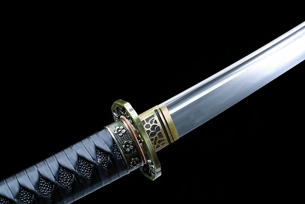 Handmade Japanese Tachi Odachi Sword Hundred-Refined Pattern Steel  - Akiyama Aoi Tachi