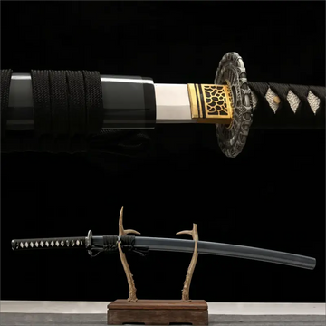 Handmade - Eight-Stage Polish - Gray -  Ash Sable Katana