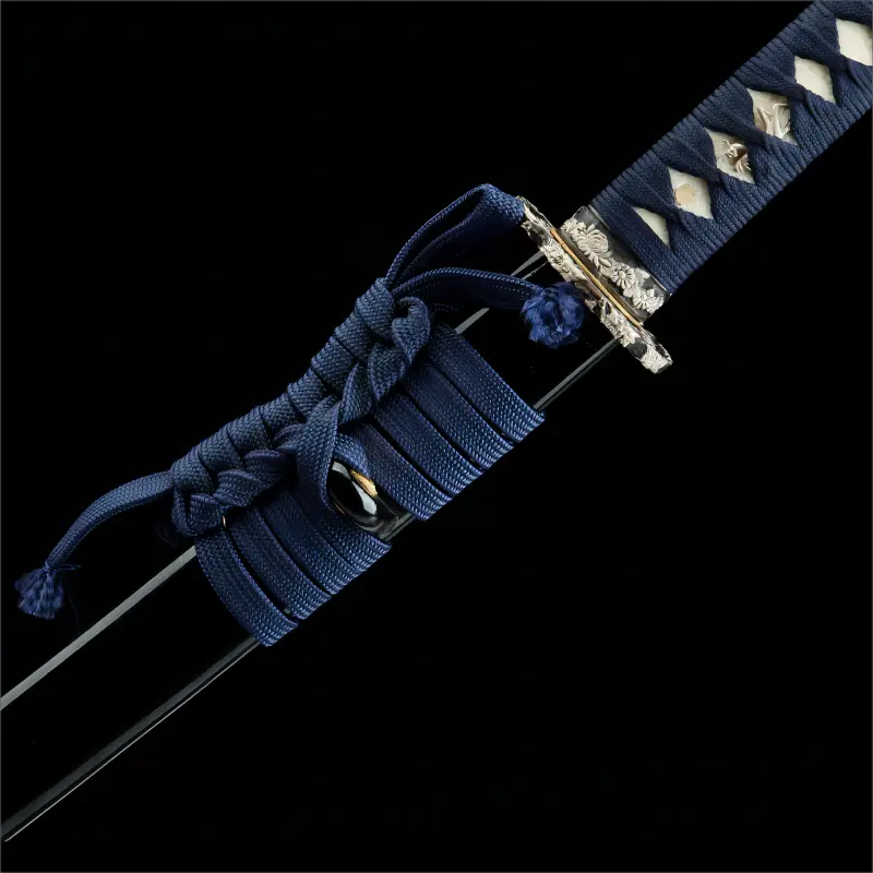 High-performance - Clay Tempered T10 Steel Blade - Black Mantis katana