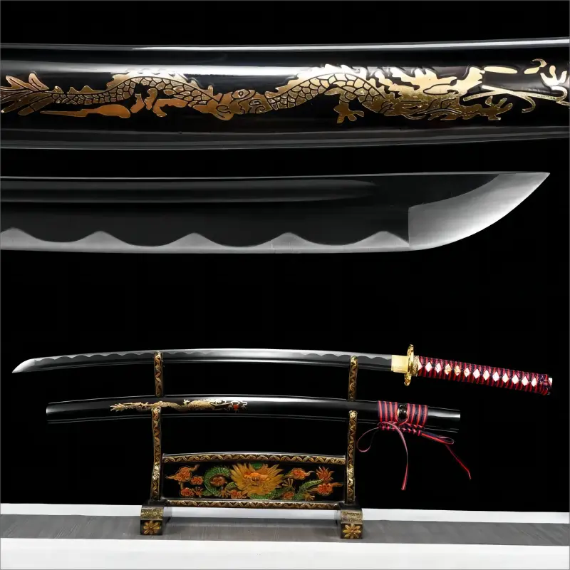 Katana Serpent Cramoisi – Épées japonaises