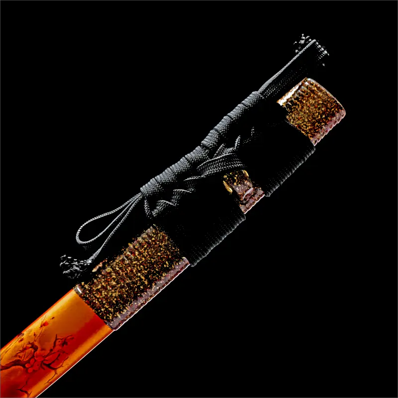 High performance - Artisan Forged - Hand Polishing T10 Steel With Clay Tempering Blade - Dragonfly katana