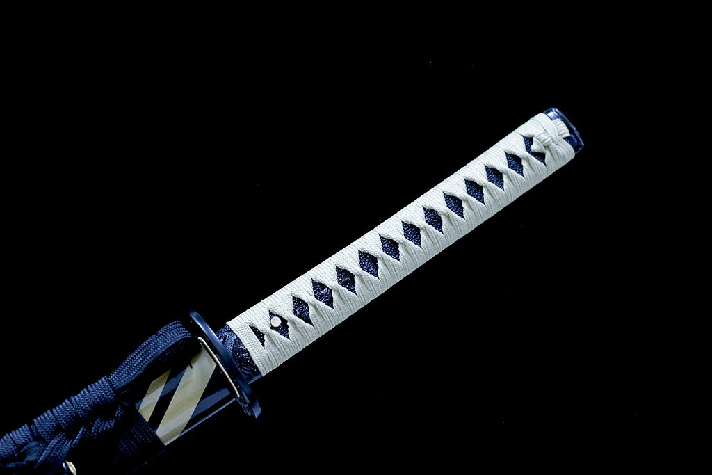 Authentic Japanese Katana Sword Damascus Steel Full Tang - Elysium Realm Katana