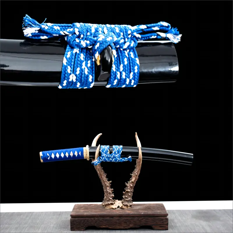 High performance - Hand Forged - Eight Stage Polishing Damascus Steel  - Enrin Wakizashi