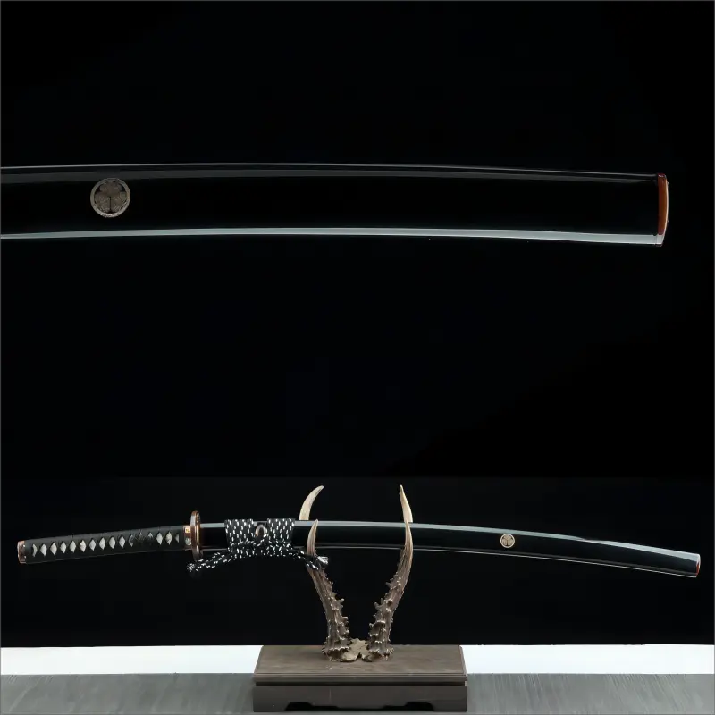 High performance - Hand Polished Self Refined Steel Blade - Golden Treasure Katana