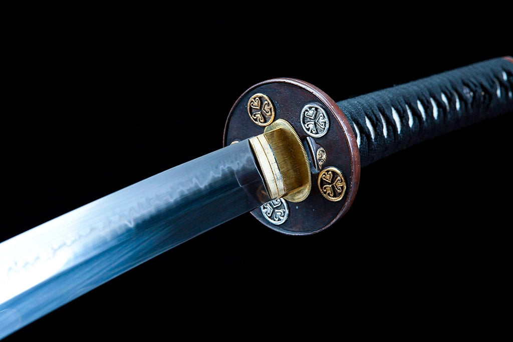 Authentic Japanese Katana Self-Refined Steel Hand Forged - Golden Treasure Katana