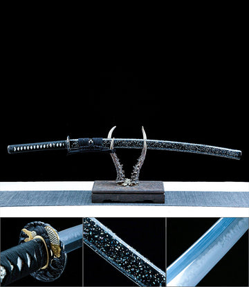 Authentic Japanese Katana Self-Refined Steel Hand Forged Sturdy Tactical Swords - Koi Blade Katana