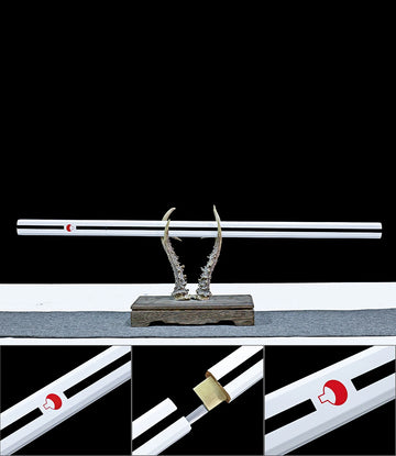 Kusanagi Sword - Sasuke Katana - Naruto Samurai Sword - Rare White Version - High Performance