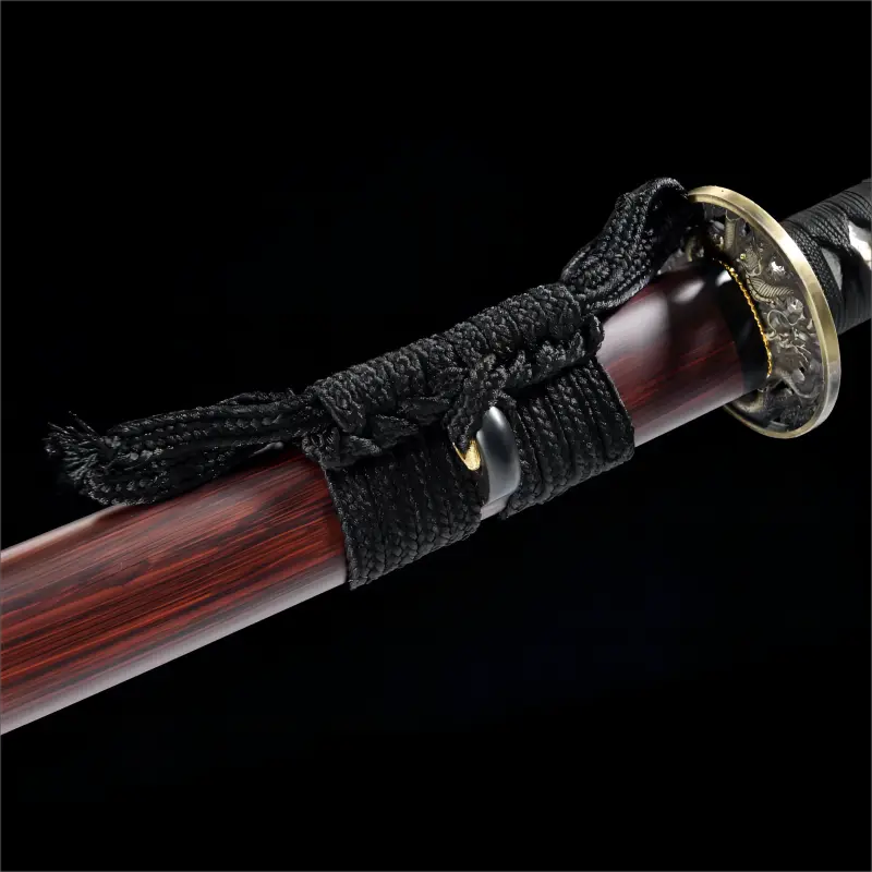 High performance - Hand Forged - Twelve Stage Hand polished T10 Steel Blade - Plum Phantom Katana