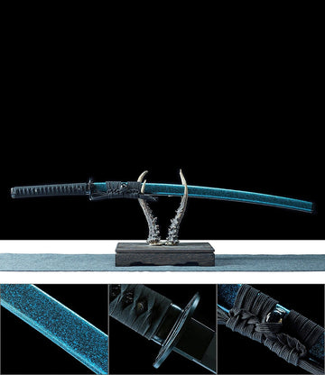 High-performance Japanese Katana Sword Titanium-Plated Carbon Steel Rustproof