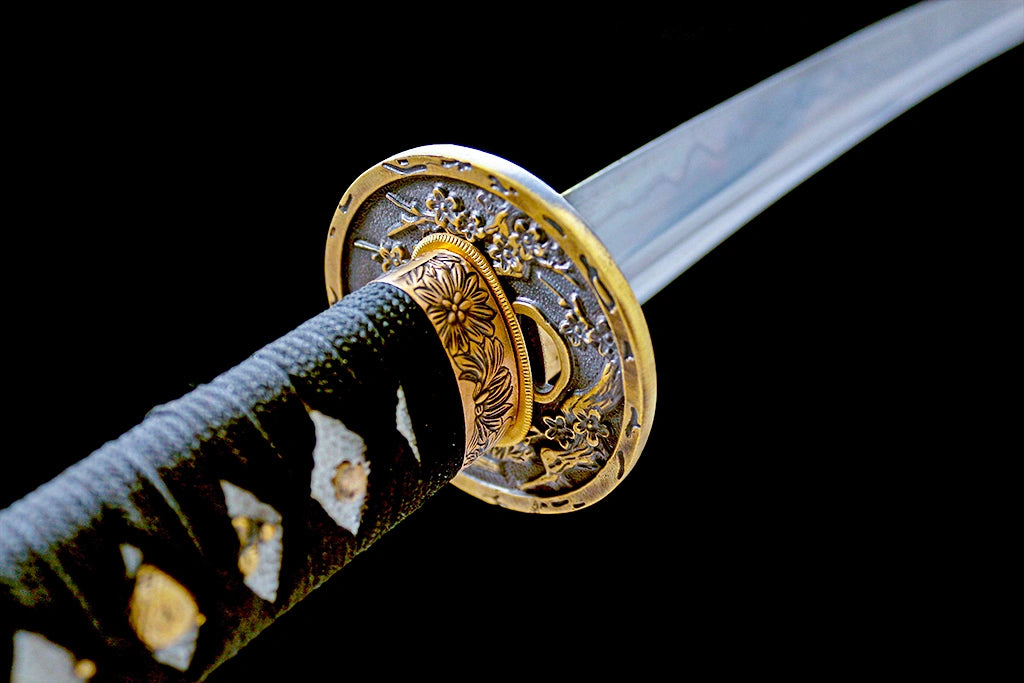 High-performance Japanese Katana Sword T10 High-Carbon Steel Hand Forge - Rose Lover Katana