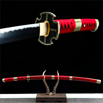 Sandai Kitetsu Sword - Roronoa Zoro Katana - One Piece Samurai Sword - Perfect Replica - High Performance