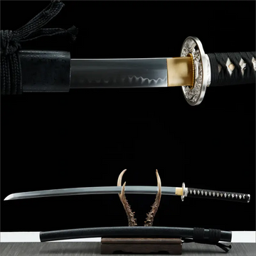 Shadow Fury Katana - Хамон, закаленный в глине - Двенадцатиступенчатая заточка