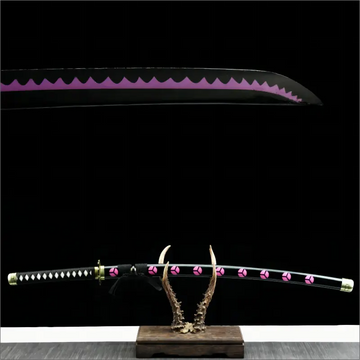 Shusui Sword - Roronoa Zoro Katana - One Piece Samurai Sword - Rare Purple Blade Edition - High Performance