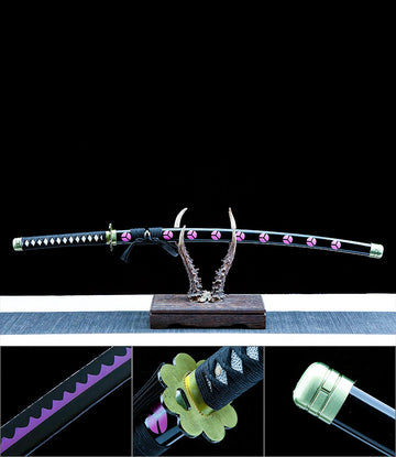 Shusui Sword - Roronoa Zoro Katana - One Piece Samurai Sword - Rare Purple Blade Edition - High Performance