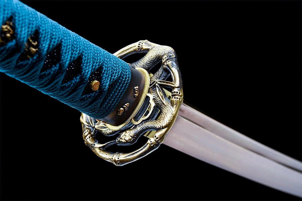 High-performance Japanese Katana Sword Damascus Steel Hand Forge - Sunstrike Katana