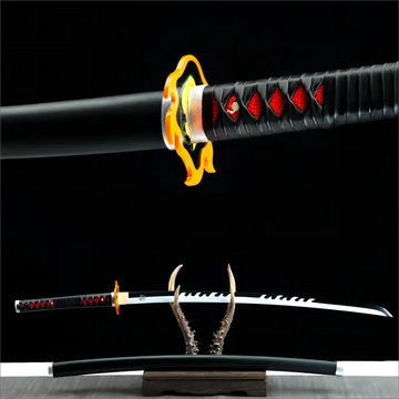 Tanjiro Kamado Sword - Demon Slayer Sword - Kimetsu No Yaiba Sword - Nichirin Sword - Bleach Edition - High Performance Version