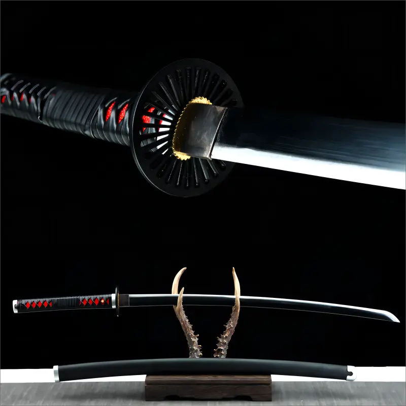 Tanjiro Kamado Sword - Demon Slayer Sword - Kimetsu No Yaiba Sword - Nichirin Sword - High Performance Version