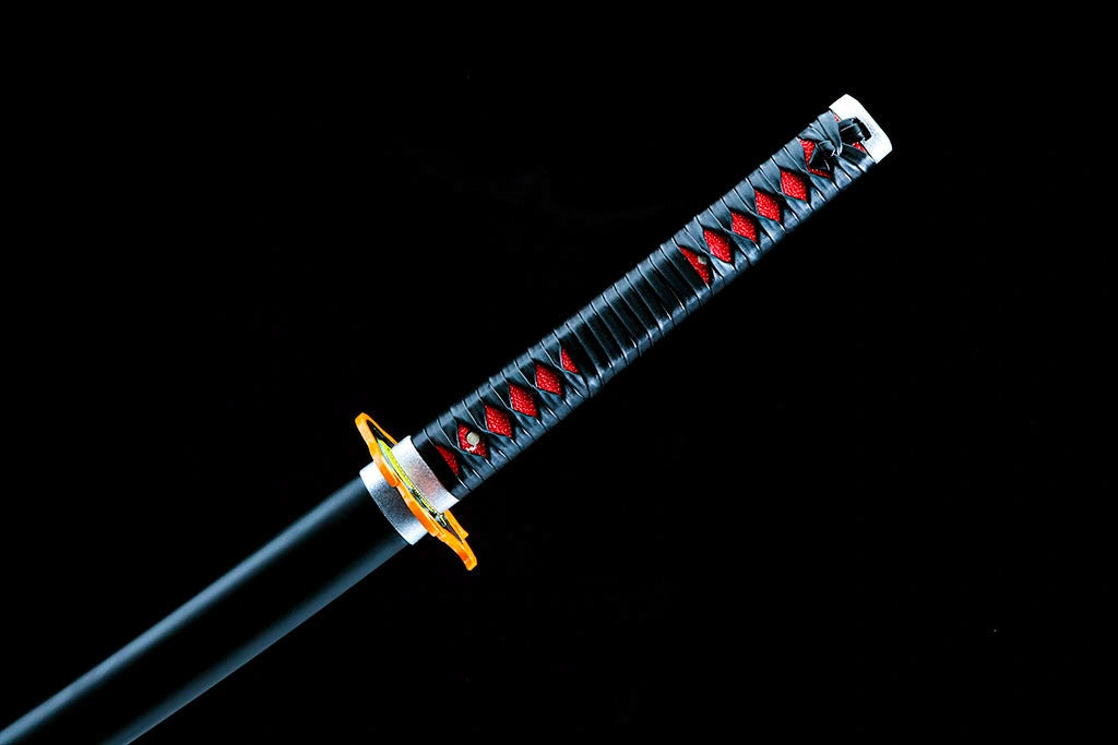 Tanjiro Kamado Sword - Demon Slayer Sword - Kimetsu No Yaiba Sword - Nichirin Sword - Bleach Edition - High Performance Version