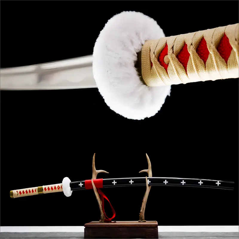 Kikoku Sword - Trafalgar D. Water Law Katana - One Piece Samurai Sword - Perfect Replica - High Performance