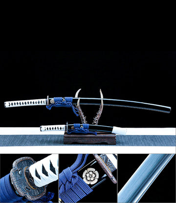 Handmade Katana and Tanto Set from Ghosts of Tsushima Clan Sakai Edition