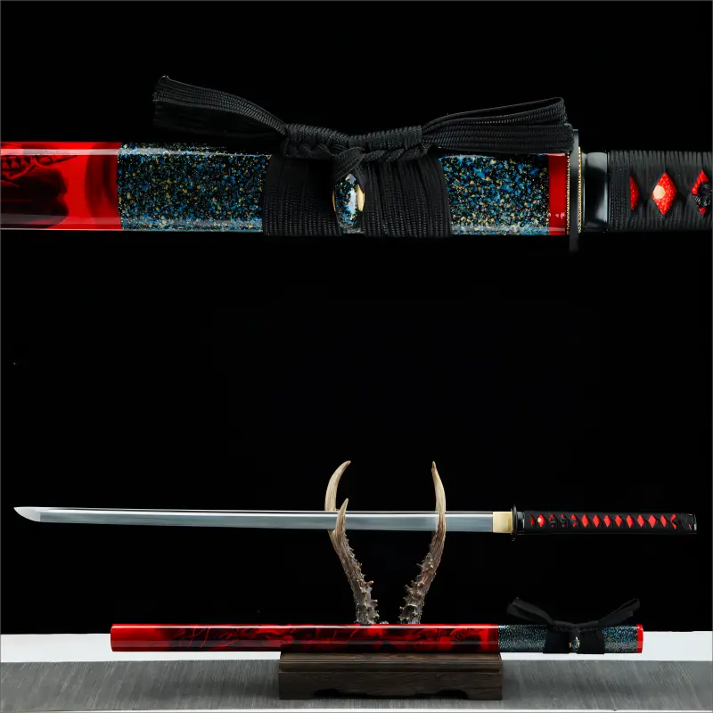 High performance - Hand Forged - Eight Stage Polish T10 steel Blade - Witchblade Ninjato