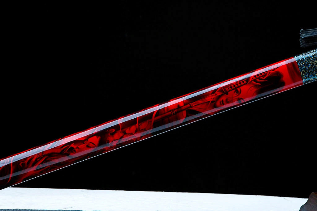 Handmade Japanese Ninjato Sword With T10 High-performance steel Blade - Witchblade Ninjato