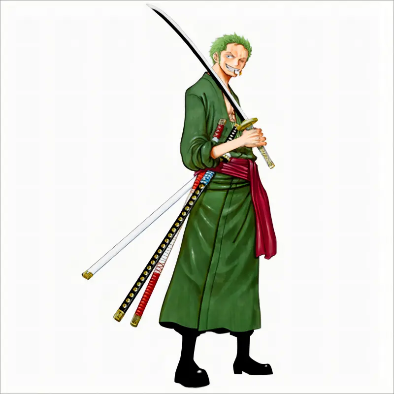 Yubashiri Sword - Roronoa Zoro Katana - One Piece Samurai Sword - Perfect Replica - High Performance